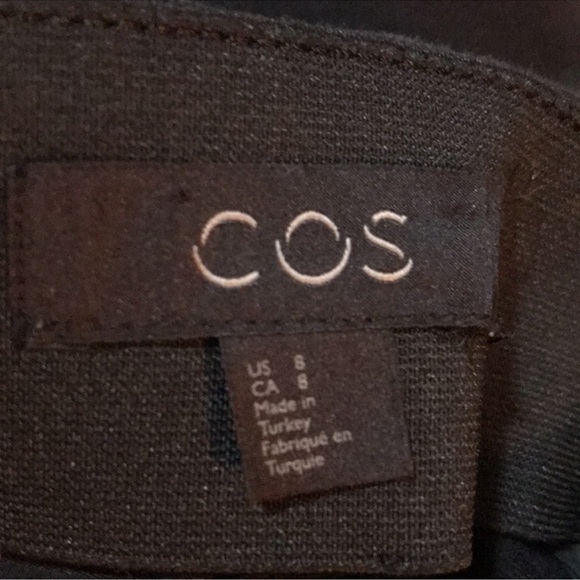 COS | Slim Fit Stretch Trousers - sz 8 - Picture 6 of 7